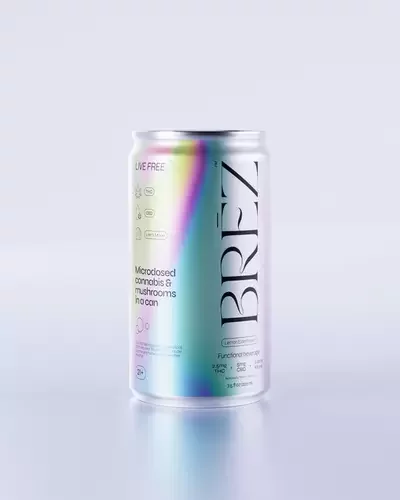 Brez Lemon Elderflower 2.5MG THC 5MG CBD