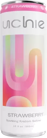 Uchie Strawberry Sparkling Kratom 12oz