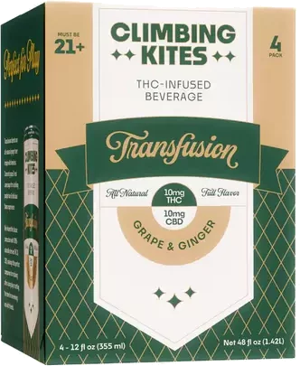 Climbing Kites Transfusion 10MG THC 10MG CBD
