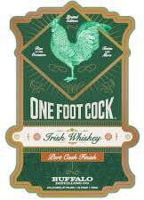 One Foot Cock Buff Dist Irish Whiskey Port
