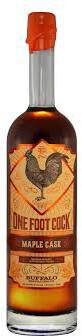 One Foot Cock Maple Cask Bourbon Buffalo Distilling