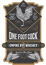 One Foot Cock Rye Whiskey Bib