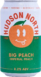 Hudson North Cider Co Big Peach Imperial Peach Cider