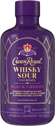 Crown Royal Whiskey Sour Black Cherry