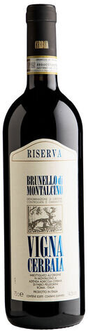 Cerbaia Brunello di Montalcino Riserva