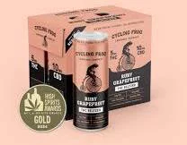 Cycling Frog Ruby Grapefruit THC CBD Seltzers
