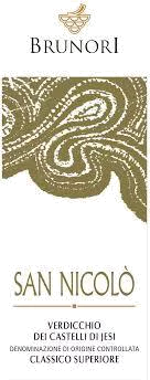 Brunori San Nicolo Verdicchio