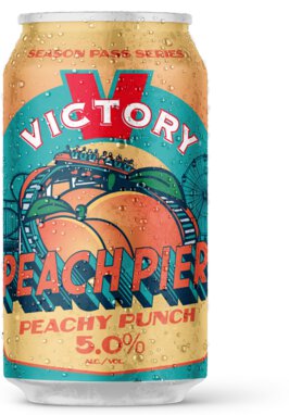VICTORY PEACH PIER CANS