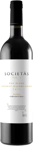 Societas Vol. 1 Red Blend 2017