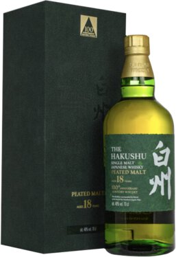 Suntory Hakushu 18 Years Old Peated Malt 100th Anniversary