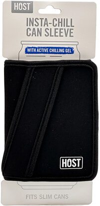 Insta Chill Slim Sleeve Koozie Black