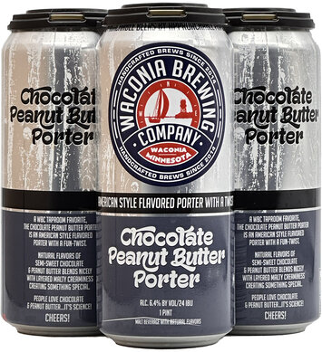 Waconia Chocolate Peanut Butter Porter Can