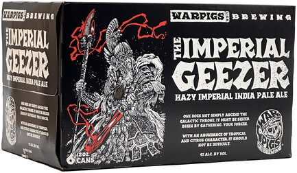 Warpigs Brewing The Imperial Geezer Hazy Ipa