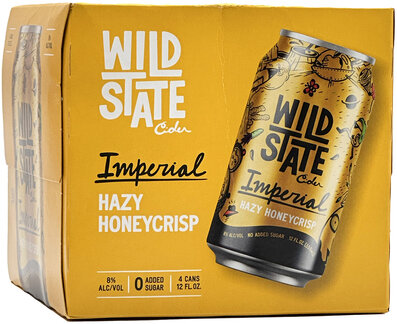 Wild State Cider Imperial Hazy Honeycrisp Cider