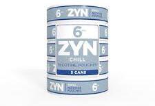 Zyn Chill 5pk Roll Nicotine Pouches 6mg