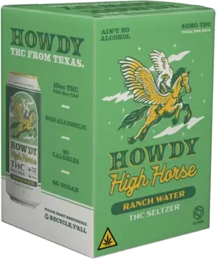 Howdy High Horse Ranch Water Thc 10mg