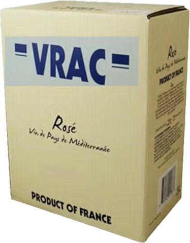 Vrac, Rose Mediterranee '24 (3L.)-France, Provence