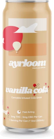 Ayrloom Vanilla Cola Hemp Sparkling Water