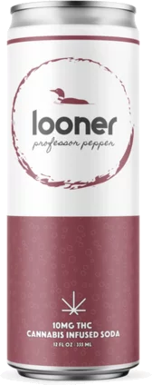 Looner Professor Pepper 10mg Thc Cannabis Infused Soda