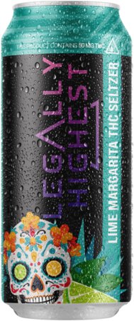 LEGALLY HIGHEST LIME MARGRITA 50MG THC