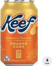Keef Orange Kush 10mg Thc Infused Soda Non Alcoholic