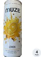 Muze Lemon Thc Infused Seltzer 10mg