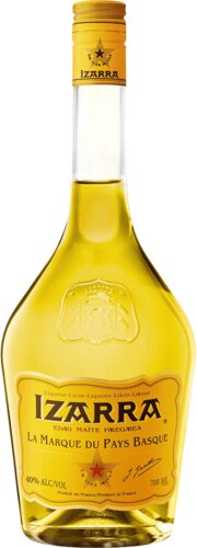 Izarra La Marque Du Pays Basque Jaune Liqueur