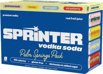 Sprinter Vodka Soda Palm Springs Pack