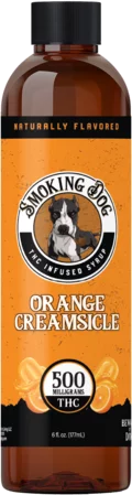 Smoking Dog Orange Creamsicle 500mg THC Syrup