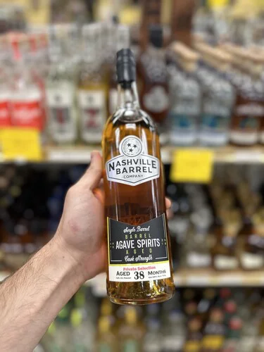 Nashville Barrel Co Extra Anejo 38 Month Agave Spirit Single Barrel 125 Proof Private Select