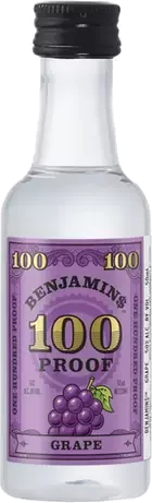 Benjamin$ 100 Proof Grape Vodka