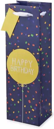 Gift Bag Birthday Confetti Wine Bag