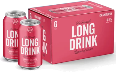 Long Drink Cranberry RTD Cocktail