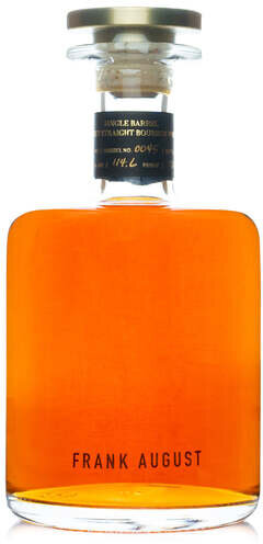 Frank August Single Barrel 7.3 Year 123.6 Proof
