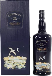Bowmore 25 Year Single Malt The Gulls Moonlight Ceramic Bottle (700ml)