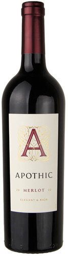 Apothic Merlot, 2022