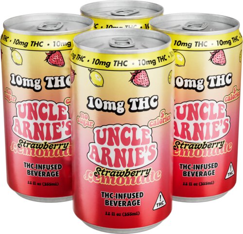 Uncle Arnies Strawberry Lemonade 10mg Thc