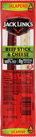 Jack Links Jalapeno Beef & Cheese