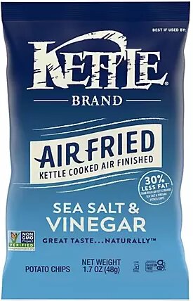 Kettle Air Fried Sea Salt & Vinegar - 1.7 Oz