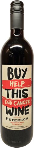 Peterson Buy This Wine Help End Cancer Red Blend