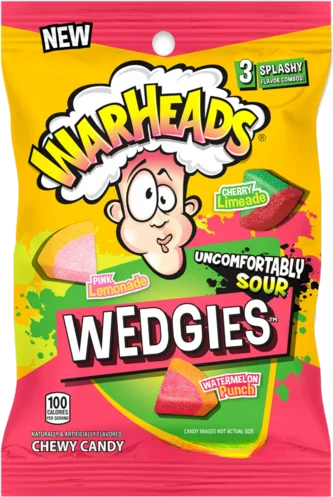 Warheads Wedgies 4.5oz Bag