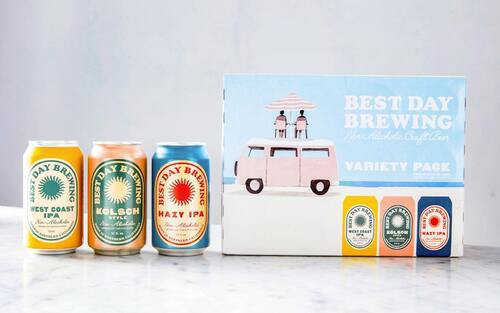Best Day Ever Brewing Non Alcoholic Variety Pack 12pk Cans