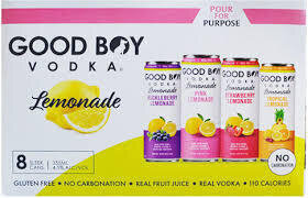 Good Boy Vodka Lemonade Variety 8pk