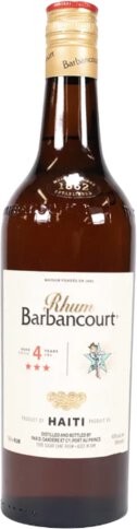 Barbancourt 3 Star 4 Yr Old