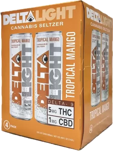 Delta Light Mango 5MG THC 1MG CBD