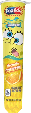 Sponge Bob Orange Squeeze Popsicles Stk