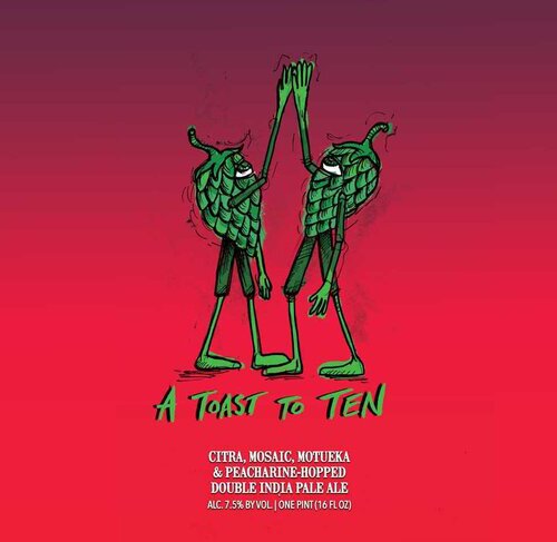 Hop Butcher A Toast To Ten Double IPA