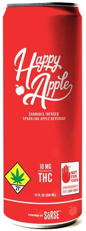 Happy Apple Sparkling Apple 5MG THC