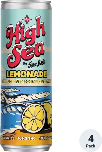 Sea Isle High Sea Iced Tea 10MG THC