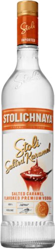 Stolichnaya Vodka Salted Caramel Gla